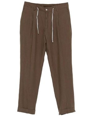 Barba Napoli Chino Trousers - Brown