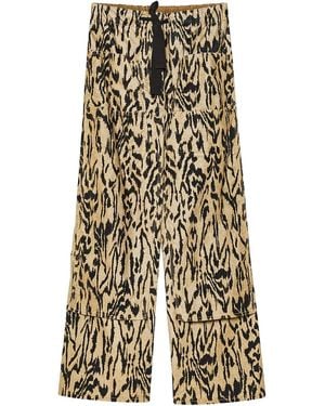 forte_forte Cargo Trousers - Natural