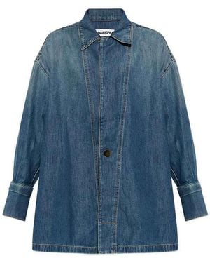 DARKPARK Jodie Tunic-Style Shirt - Blue