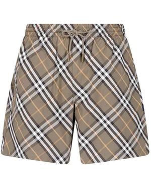 Burberry Beach Shorts - Grey