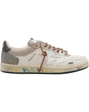 Premiata Bskt Clay Sneakers - White