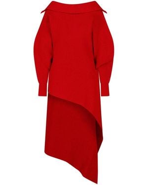 Givenchy Wool And Cashmere Midi Dress - Red