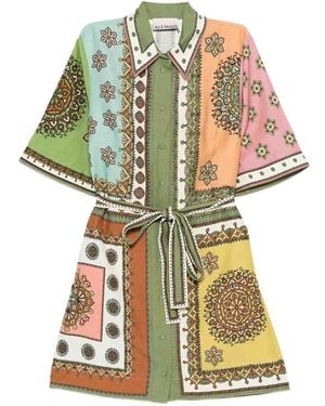 ALÉMAIS Shirt Dress - Green