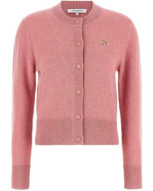 Maison Kitsuné Cardigan - Pink
