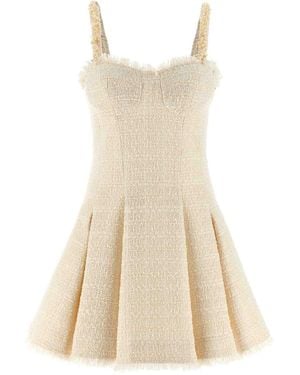 Balmain 'Conchiglie' Dress - Natural