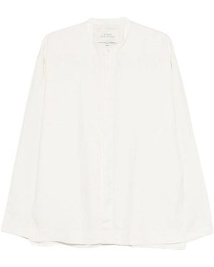 Studio Nicholson Karst Linen Blend Shirt - White