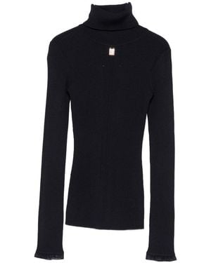 Elisabetta Franchi Turtleneck - Blue
