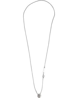 Rick Owens Mini Orb Pendant - White