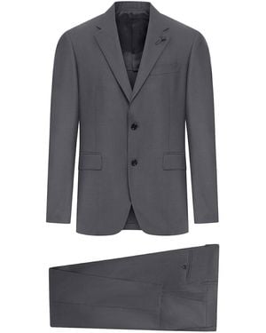 Lardini Single-Breasted Tailored Suit - Gray