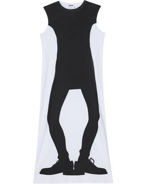 Moschino Trompe Loeil Dress - Black