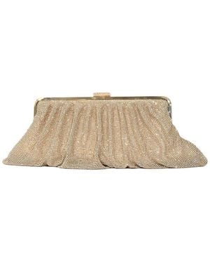 Twentyfourhaitch Zevara Clutch Bag - Natural