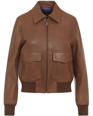 Ralph Lauren Sullivan Bomber - Brown