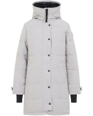 Canada Goose Shelburne Logo Patch Parka - Gray