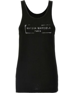 Maison Margiela Viscose Top - Black