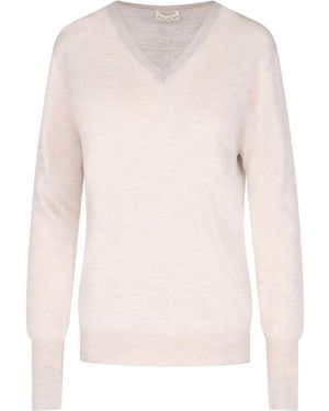 Ma'ry'ya Silk And Cashmere Virgin Wool Shirt - Pink