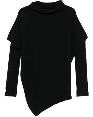 Vanisé Rocio Nero Turtleneck Sweater - Black