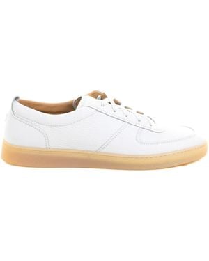 Henderson Leather Trainer - White