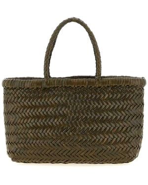 Dragon Diffusion Flat Gora' Mini Handbag - Green