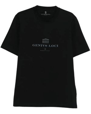 Brunello Cucinelli T-Shirts & Vests - Black