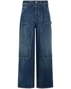 Maison Margiela Carpenter Cotton Jeans - Blue