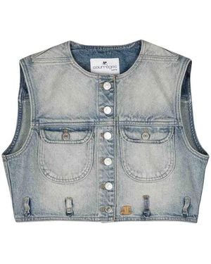 Courreges Gilet - Blue