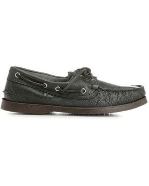 Paraboot Barth Boat Shoe - Gray