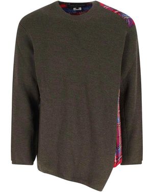 Comme Des Garcons Hommes Plus Wool Sweater - Gray