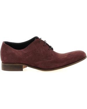 Julian Fashion Suede Lace Up - Brown