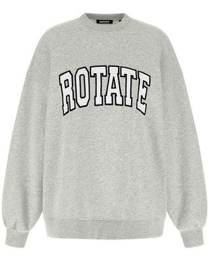 ROTATE BIRGER CHRISTENSEN Heavy Sweat Sweatshirt - Grey