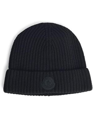 Moncler Cotton Beanie - Blue