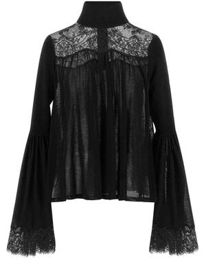 Zimmermann Blusa - Negro