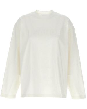 Jil Sander Logo Print T-Shirt - White