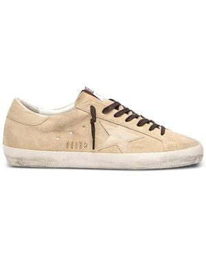Golden Goose Super Star Classic Trainers - Natural