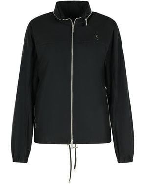 Burberry Cotton Blend Jacket - Black