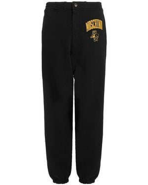 Moschino Teddy Bear Printed Joggers - Black