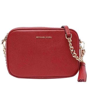 MICHAEL Michael Kors Jetset Crossbody Bag - Red