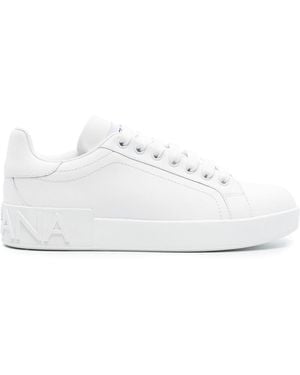 Dolce & Gabbana Portofino Trainers - White
