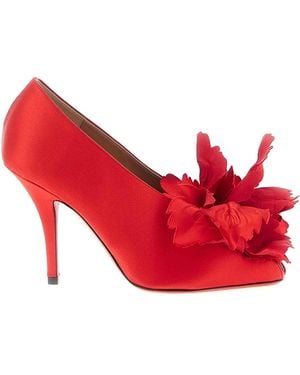 Ferragamo Galia Court Shoes - Red