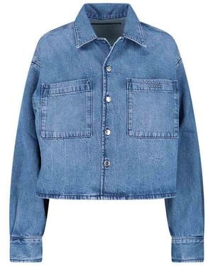 Alexander Wang Crop Shirt - Blue