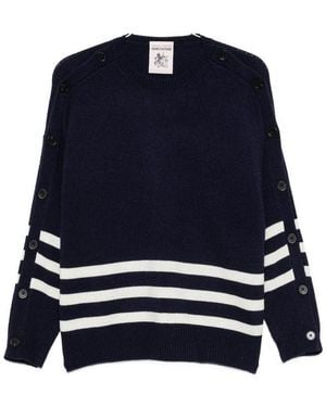 Semicouture Zena Wool Jumper - Blue