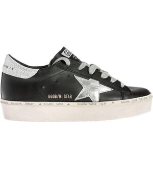 Golden Goose Hi Star Trainers - Black