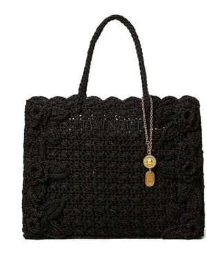 Twinset Tote Bag - Black
