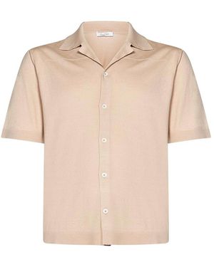 Cruciani Bowling Shirt - Natural