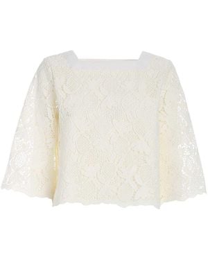 See By Chloé Lace Blouse - White