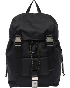 A.P.C. Backpacks - Black