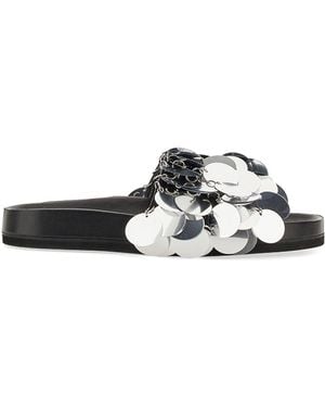 Rabanne Sparkle Sandal - White