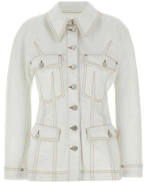 Givenchy Denim Jacket - White