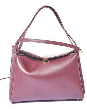THEMOIRÈ Eudora Leather Bag - Purple