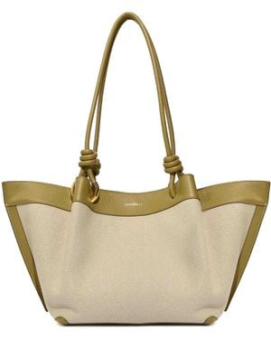 Coccinelle Finn Medium Bag - Natural