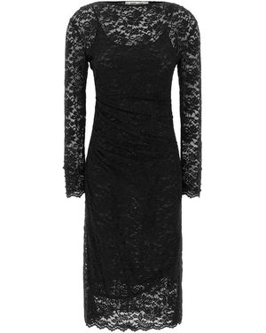Diane von Furstenberg Darrius Lace Dress - Black